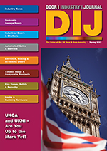 The Door Industry Journal - Spring 2021 Issue