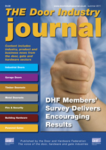 The Door Industry Journal - Summer 2011 Issue
